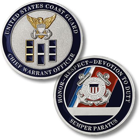 Uscg Chief Warrant Officer Coin