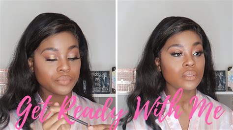 GRWM Quick Nude Work Slay YouTube