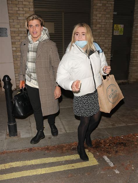 TILLY RAMSAY and Nikita Kuzmin at It Takes Two Studios in London 11/22