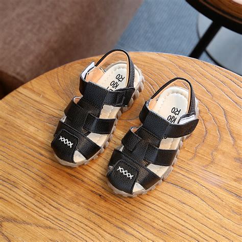 Zapatos informales para niños y bebés sandalias de cuero suave