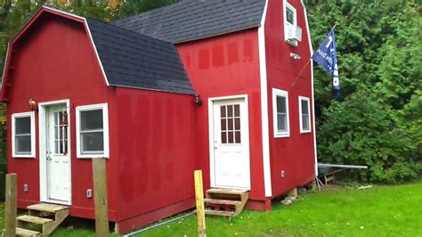 12x24 With 8x12 Addition Two Story Barn Cabin Man Cave She Shed Tiny