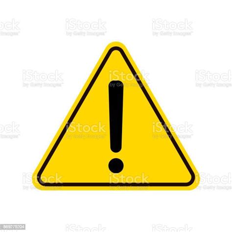 Triangle Warning Sign Exclamation Sign Warning Roadsign Icon Dangerwarningattention Sign Yellow