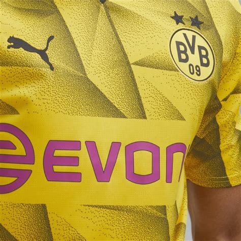 Camisa Borussia Dortmund Puma 23 24 Uniforme 3 Torcedor Masculino