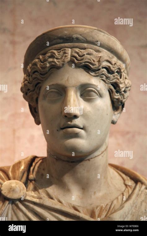 Female Bust 2nd Century Artist Unknown Stock Photo Alamy