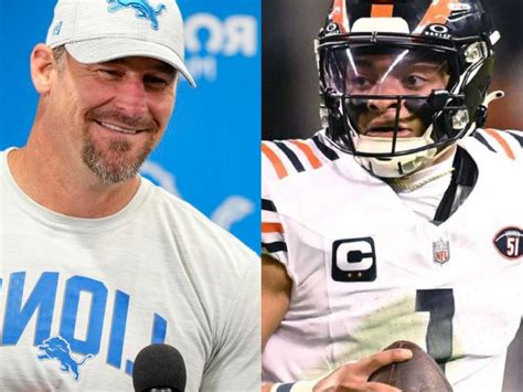 Lions Hc Dan Campbell Admits Being Relieved That Justin Fields Is Out