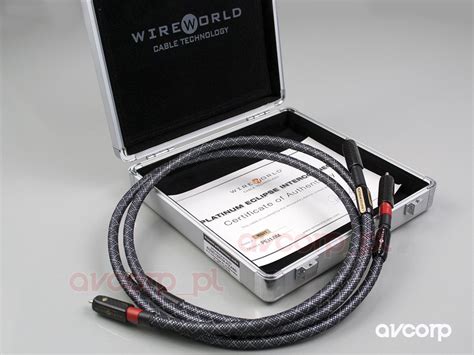 Wireworld Platinum Eclipse Pei Rca Audio Stereo Avcorp Eng