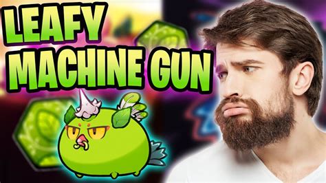 The Design Is Very Machine Gun Origins Leaderboards Axie Infinity