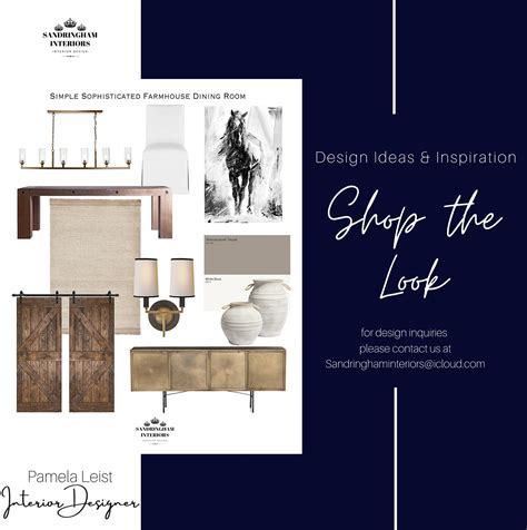 FREE Shoppable Design Concept Boards Sandringham Interiors