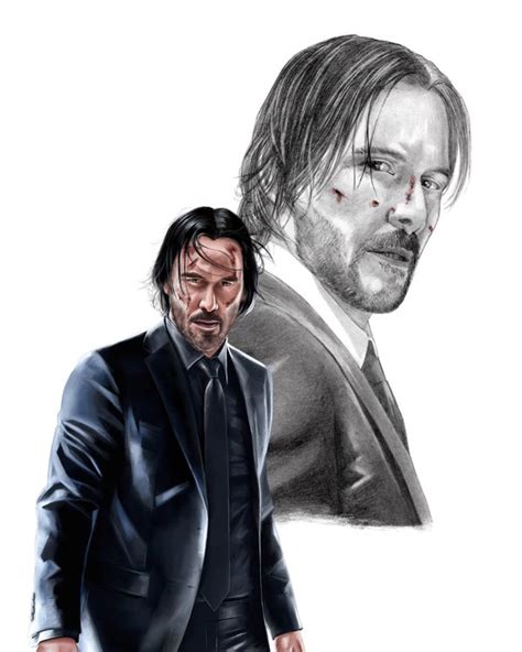 John Wick Fan Art Male Sketch Art Sexiezpicz Web Porn