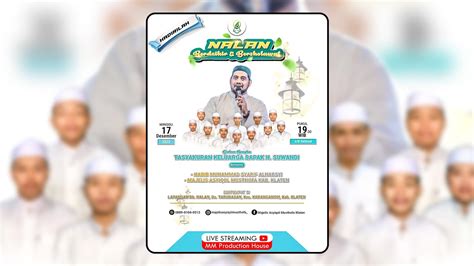 LIVE Nalan Bersholawat Bersama Habib Muhammad Syarif Al Habsy Hadrah