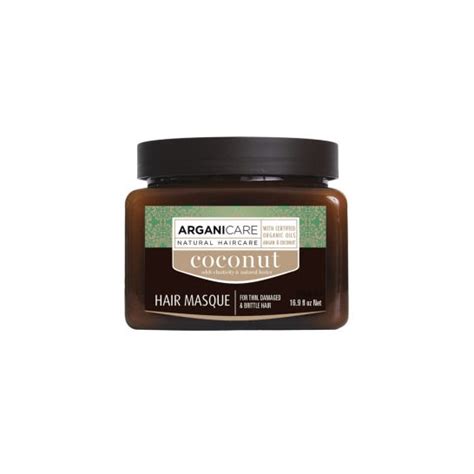 Arganicare Masque Capillaire Coco Cheveux Ternes Tr S Secs Et Cr Pus