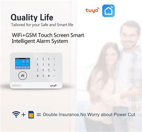 Pgst Pg Tuya Smart Wifi Gsm Home Security Alarm System Avec Rfid