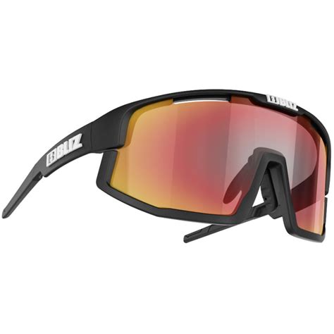bliz vision sunglasses matte black red allcycling