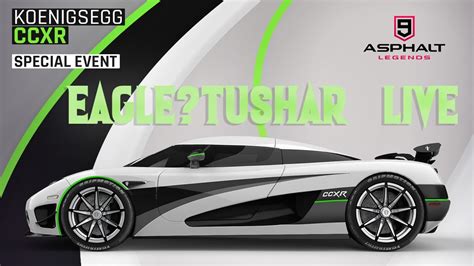 Live Asphalt Legends With Eagle Tush R Koenigsegg Ccxr