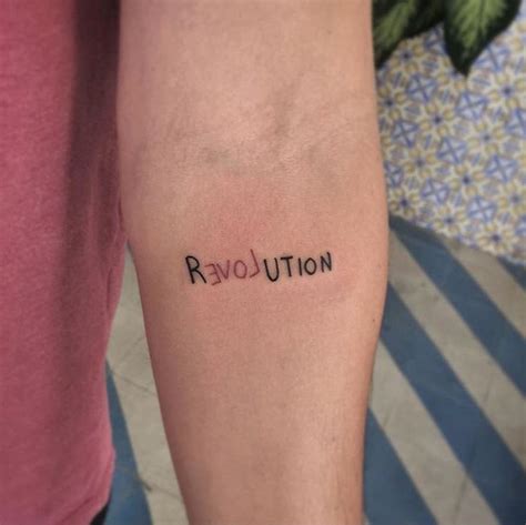 Revolution Tattoos Small Tattoos Tiny Tattoos