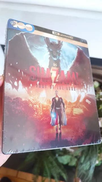 Shazam Fury Of The Gods Limited Edition K Steelbook Eu Import Eur