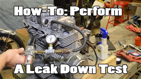 How To Perform A Leak Down Test On A Motorcycle Youtube