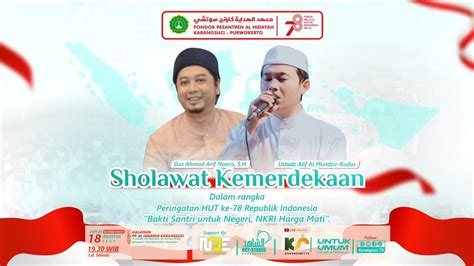 Live Sholawat Kemerdekaan Bersama Gus Alif Al Mundzir Ponpes