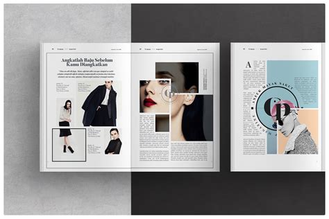 Magazine Layout Behance