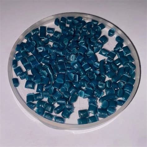 Blue 0 3 MFI HDPE Plastic Blow Grade Granules For General Plastics 0