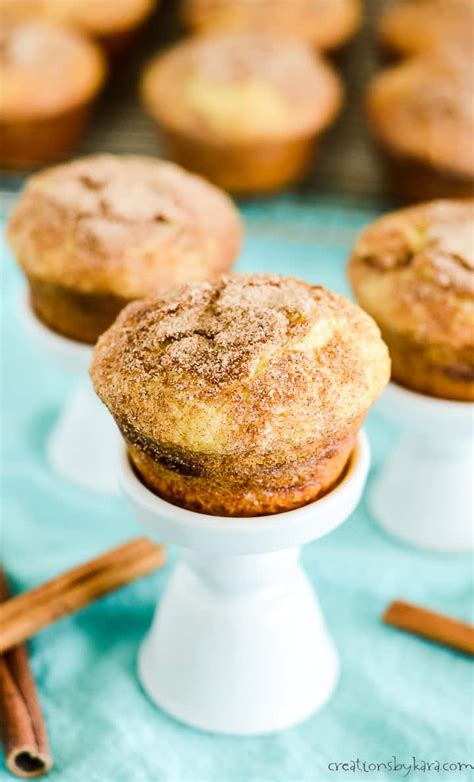 Cinnamon Muffins Recipe With Sour Cream Creations By Kara