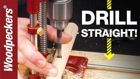 The Best NEW Drill Guide For Woodworking - Auto-Line Drill Guide | Deep ...