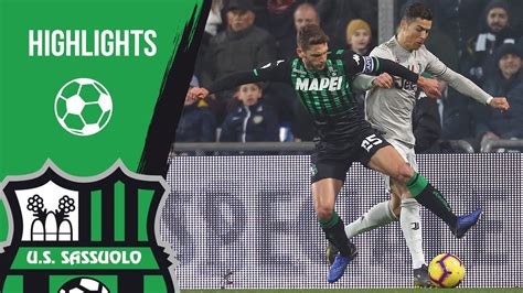 Sassuolo-Juventus 0-3 | Highlights 2018/19 - YouTube