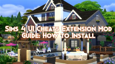 Sims Ui Cheats Extension Mod Guide How To Install Pillar Of Gaming