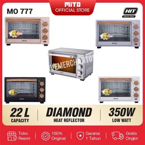 Jual Oven Listrik Mito MO 777 Kapasitas 22 Liter Oven Mito 777 Oven