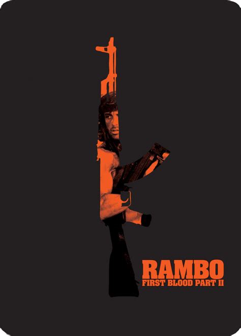 Rambo First Blood Part Ii Zavvi Exclusive Limited Edition Steelbook