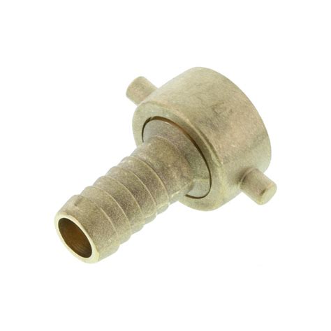 597971 Hose Tail Female 1 Bsp Thread 3 4 Hose Tail Brass Toolex