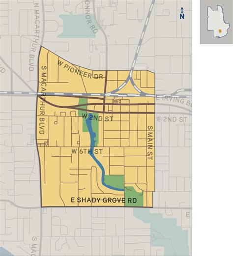 Las Colinas Texas Map