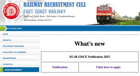 East Coast Railway GDCE 2025 Notification Apply Online For 781 ALP