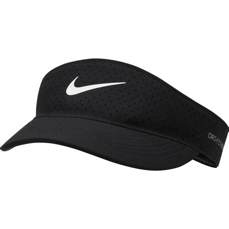 Visera Nike Tenis Unisex Adulto Dri Fit Adv Ace Negro Platanitos