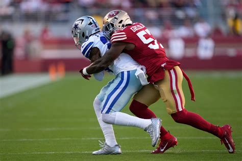 49ers injury report: Dre Greenlaw misses practice with hamstring injury ...