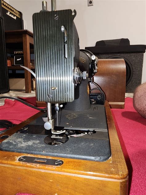 1957 Portable Electric Singer Sewing Machine EBay