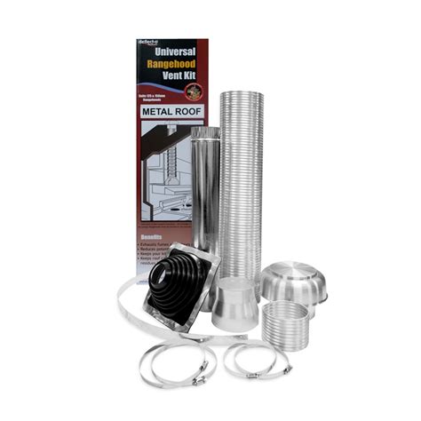 Deflecto 125 150mm Rangehood Metal Roof Venting Kit Bunnings Warehouse