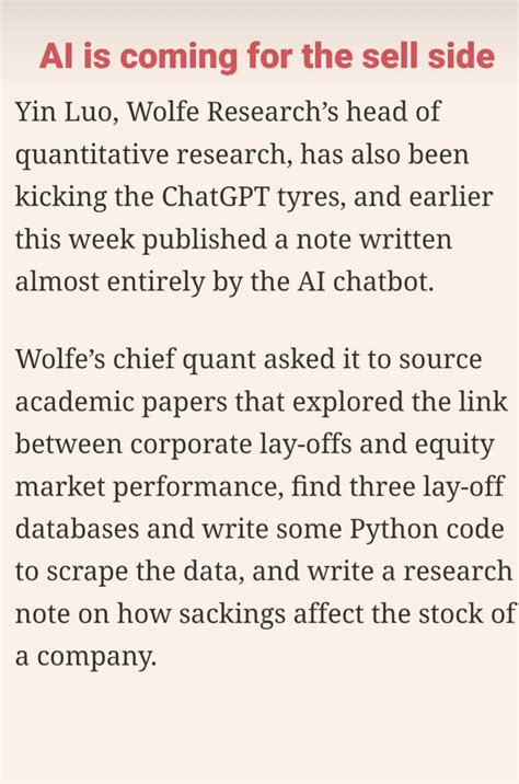 Investment bank caliber research report using academia papers. How could I replicate this with ...