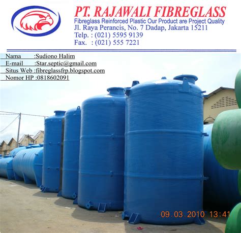 Pt Rajawali Fibreglass Tangki Air Fiberglass