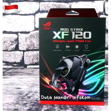 Jual Asus ROG Strix XF 120 I XF120 120mm Whisper Quiet PWM Fan