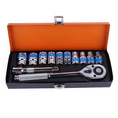 Jual Bisa COD Socket Wrench Pas Socket Set 1 4 Car Repair Tool 46 Pcs