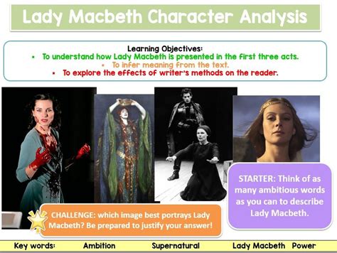 Lady Macbeth Assessment Lesson Teaching Resources