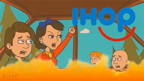 Caillou Wets His Pants at IHOP - YouTube