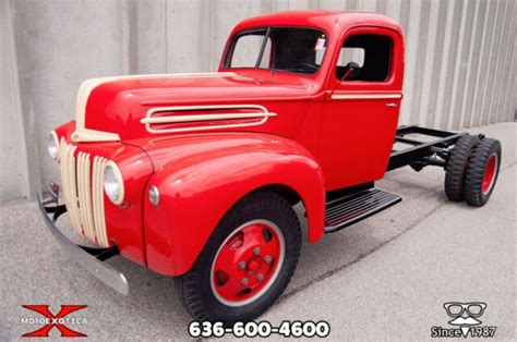 1942 Ford F 5 Cab And Chassis 1 ½ Ton Truck For Sale Ford F 5 Cab