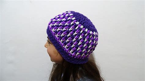 Ravelry Dimension Stitch Beanie Pattern By Meladoras Creations