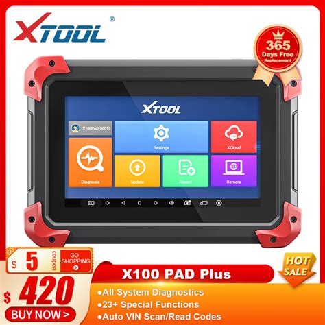 Newest Xtool X Pad Plus Obdii Car Diagnostic Tool X Pad Key