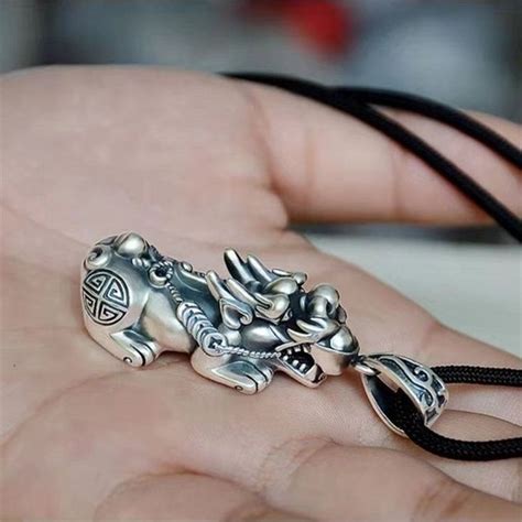 Kiki Jewellery Animal Amulet Lucky Blessing Pixiu Necklace Wealth Lucky