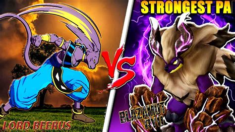 PALWORLD BLAZAMUT RYU ULTRA VS LORD BEERUS 1 VS 1 FIGHT Palworld