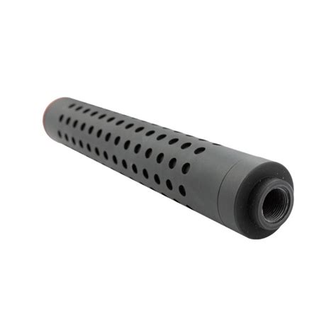 Silenciador Para Rifle Airsoft 31x200mm Rosca 14mm CCW LojaDaCarabina