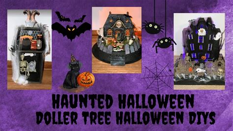 Dollar Tree Halloween Haunted Houses Haunted Halloween Halloween Diys